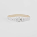 Sequin PU Leather Belt