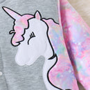 Unicorn Graphic Long Sleeve Jacket