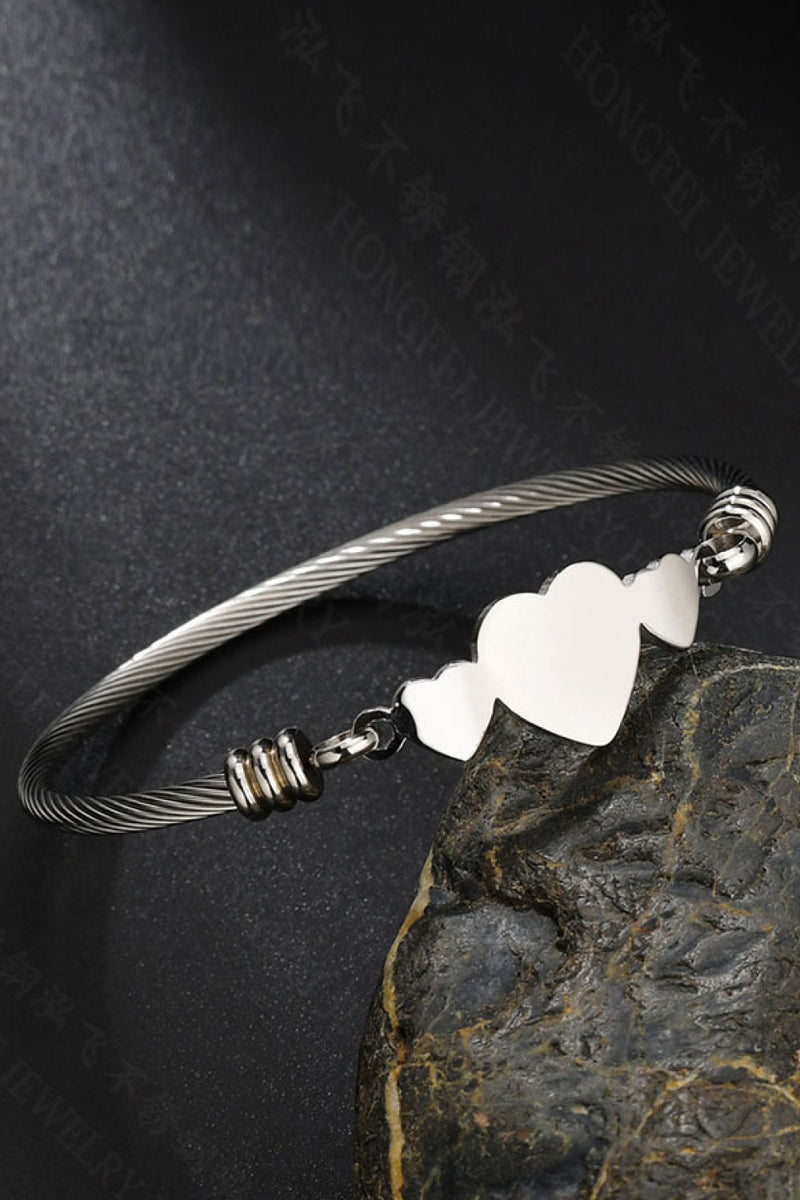 Heart Stainless Steel Bracelet