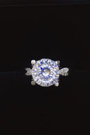 2 Carat Moissanite 925 Sterling Silver Ring