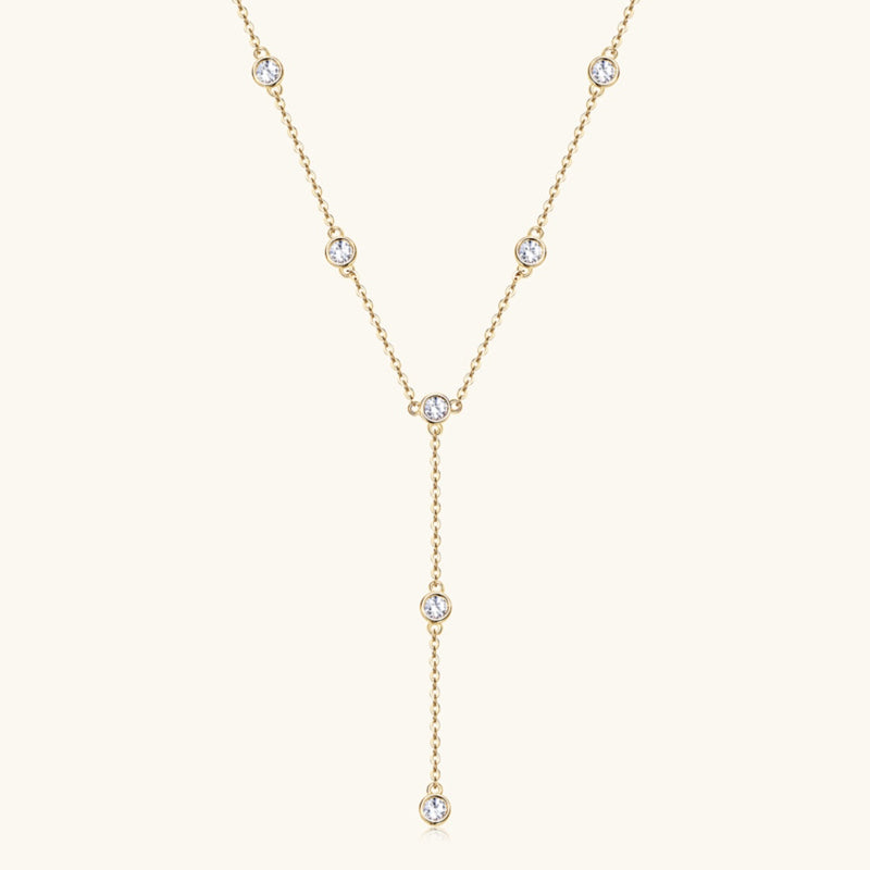 1.1 Carat Moissanite 925 Sterling Silver Necklace