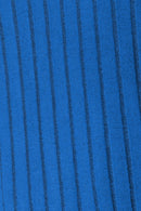 Basic Bae Full Size Ribbed Round Neck Slit Knit Top