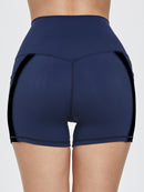 High Waist Active Shorts