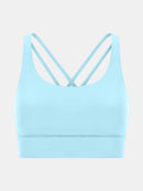 Crisscross Scoop Neck Active Tank