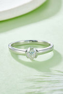 Moissanite 925 Sterling Silver Solitaire Ring