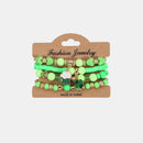 Beaded Soft Pottery Charm Bracelet