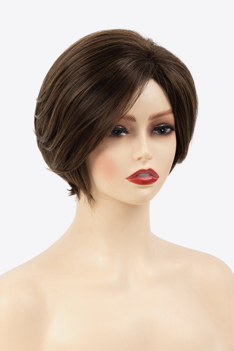 Synthetic Short Wave Bobo Wigs 5''