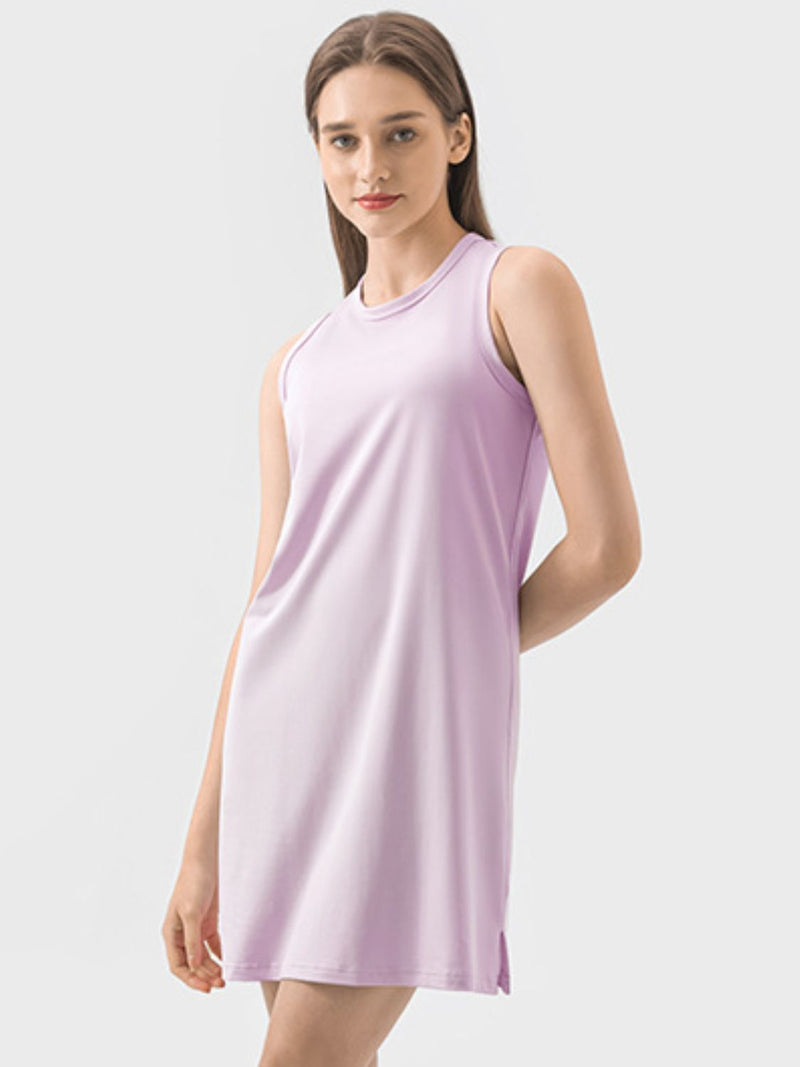 Millennia Round Neck Sleeveless Active Dress