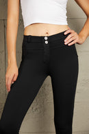 Baeful Buttoned Skinny Long Jeans