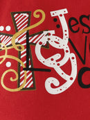 Letter Graphic Bodysuit and Pants Set