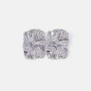 Geometric Stainless Steel Gold-Plated Earrings