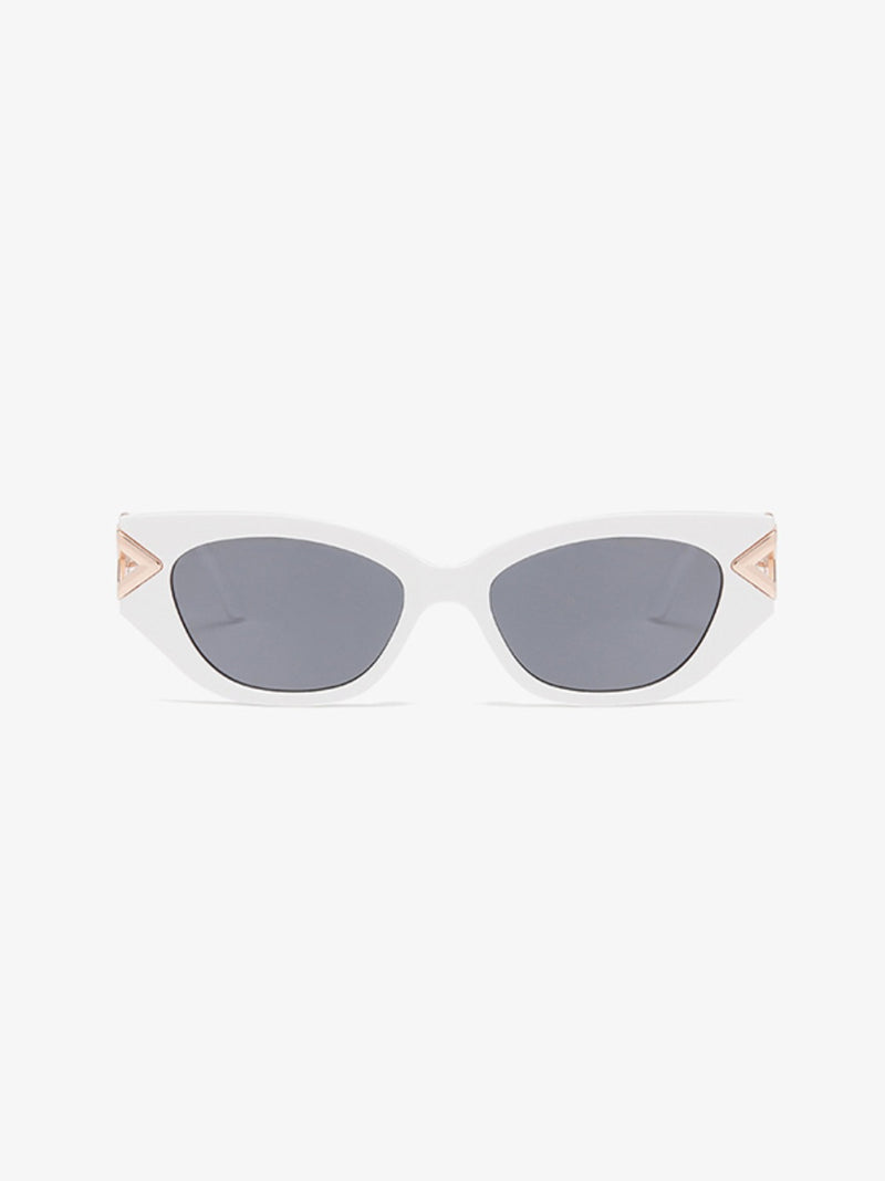 Polycarbonate Frame Cat-Eye Sunglasses