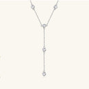 1.1 Carat Moissanite 925 Sterling Silver Necklace