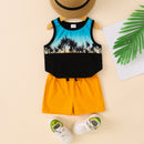 Kids Graphic Tank and Short Set
