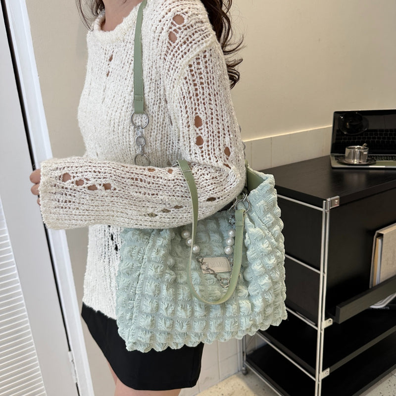 Bubble Textured Tote Bag