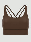 Crisscross Scoop Neck Active Tank