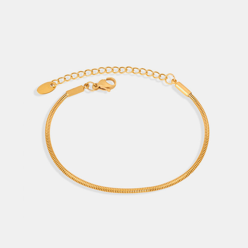 18K Gold-Plated Minimalist Bracelet