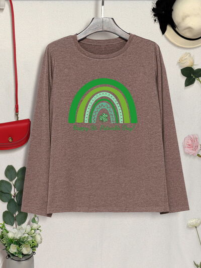 HAPPY ST. PATRICK'S DAY Round Neck T-Shirt