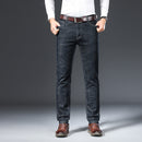 Spring And Autumn Dad Outfit Loose Trousers High Waist Casual Jeans