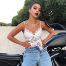 Women's  Lace Bodysuit  Hollow Out