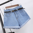High Waist Women Jeans Denim Shorts