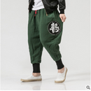 Loose cotton and harem pants