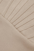 Sleeveless Bandage Dress with Slit