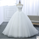 2021 new bride wedding wedding dress Korean large slim slim tail code bra Qi simple summer
