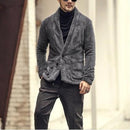 Men's plush plush jacket