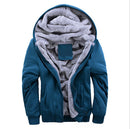 Men's solid color thick sweater