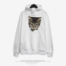 Three-dimensional cat print hoodie