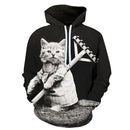 Yin&Yang Cat 3D Animal Print Hoodies Men Casual Sweatshirt Tracksuits Pullover Boy Moletom Outwear Coat 2021 DropShip ZOOTOPBEAR