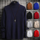 Fashion Solid Color Casual Knitted Lapel Sweater