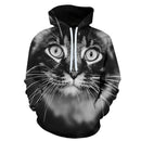 Yin&Yang Cat 3D Animal Print Hoodies Men Casual Sweatshirt Tracksuits Pullover Boy Moletom Outwear Coat 2021 DropShip ZOOTOPBEAR