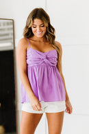 White Birch Twist of Fate Full Size Sleeveless Top