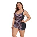 Plus size women's sexy printing swimwear