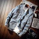 Denim Jacket Slim-fit Denim Jacket Men