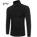 High Lapel Sweater Bottoming Shirt Slim Fit