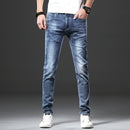 Men's Slim-Fit Stretch Small Right-Angle Jeans