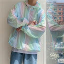 2021 New Colorful Sunscreen Clothes Men's Summer Loose Sunshade Sports Thin Coat Jacket