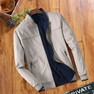 Stand-up collar cotton jacket
