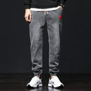Casual Loose Men's Growth Trousers With Waisted Harem Pants