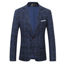 Men's Suits, Coats, Dresses, Slim-fitting Plaid Suits