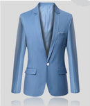 Men'S Casual Western Style Small Suit Jacket Korean Style Trend