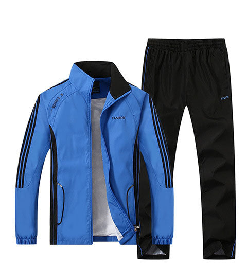 Leisure Sports College Style Two-piece Spring And Autumn Long-sleeved Suit