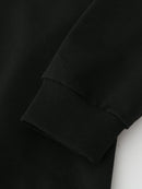 Boys Slogan And Tiger Print Pullover Sweatpants