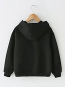 Boys Gamepad Slogan Graphic Hoodie