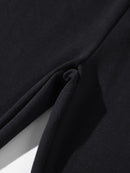 Boys Slogan And Tiger Print Pullover Sweatpants