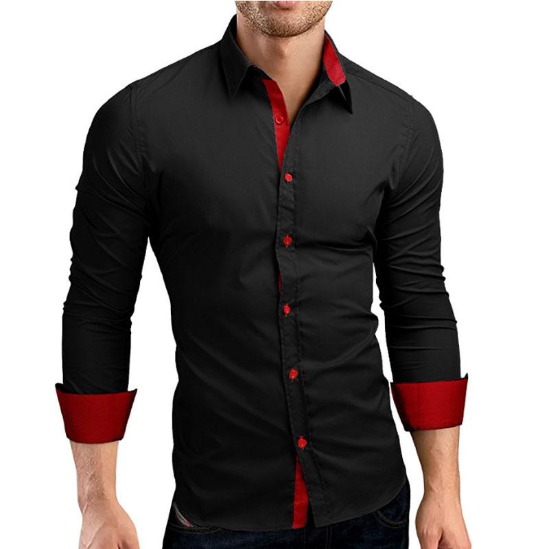 Long Sleeve Plus Size Shirt Men's Shirt