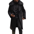 Wool collar woolen jacket